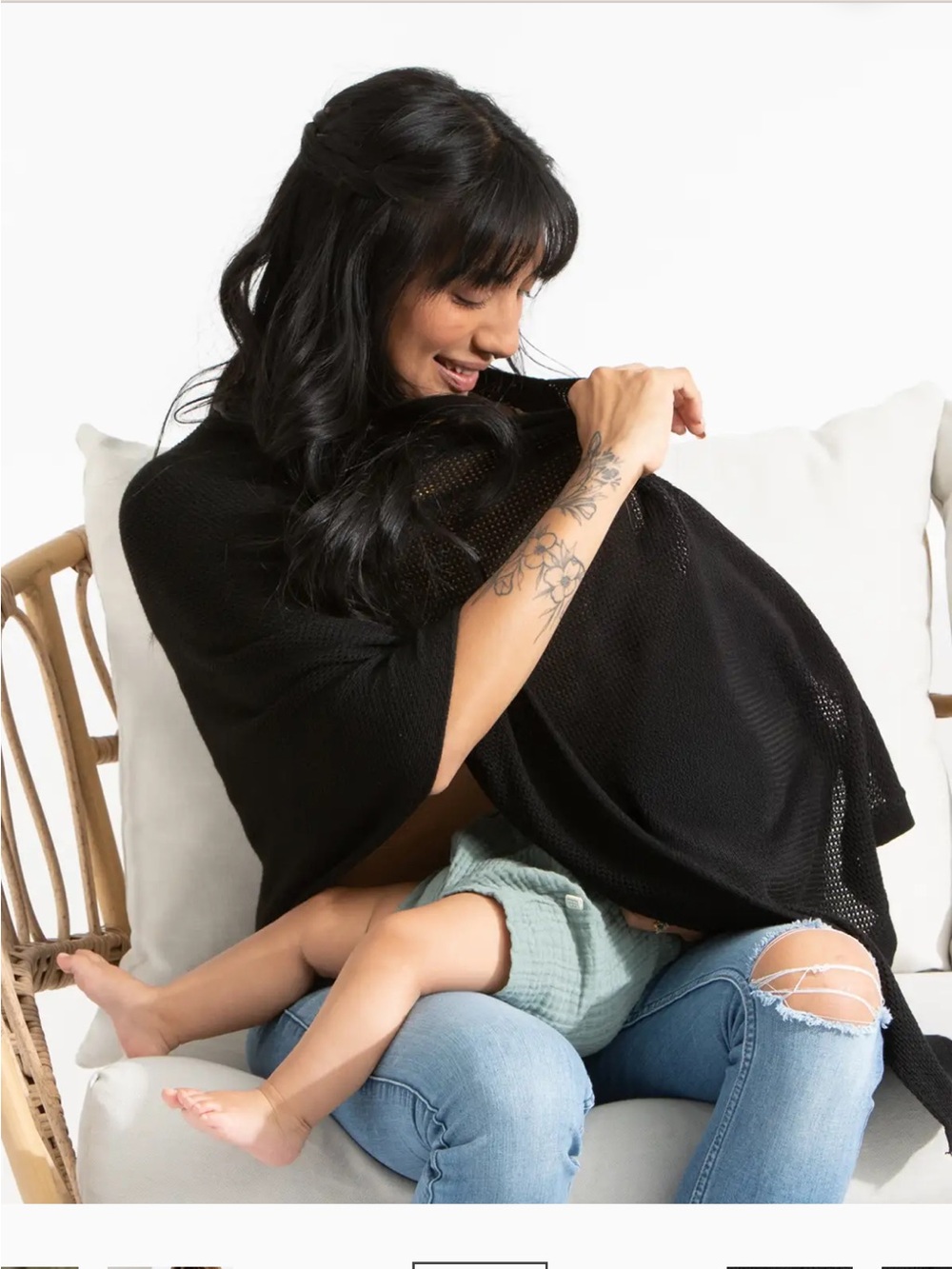 We are AMMA Black nursing Cocoon - Picture 4 of 7